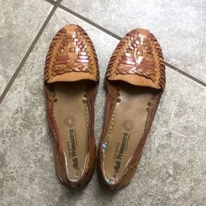 Mexican leather Hurache sandles